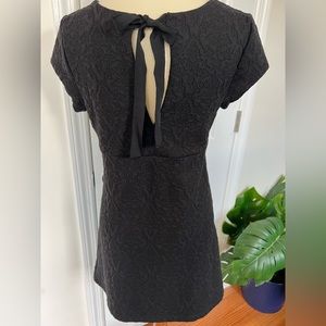 Kimchi Blue Damask Empire Mini Dress